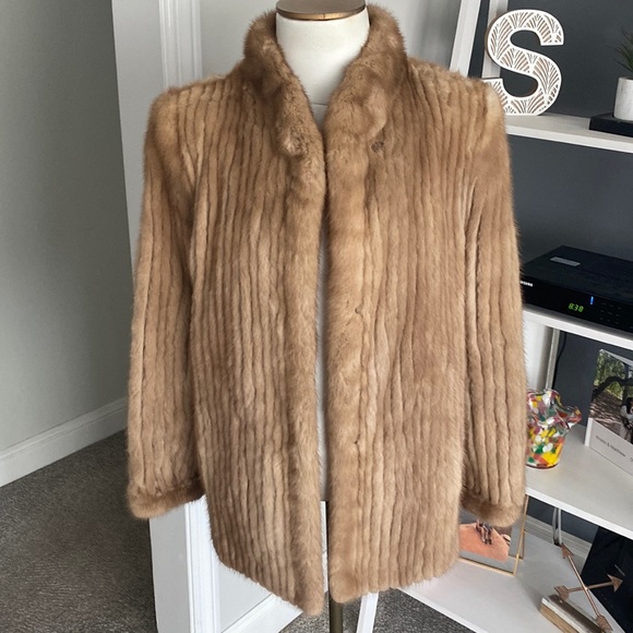 Saga Mink Jackets & Blazers - Saga Mink Coat